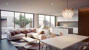 living room of house